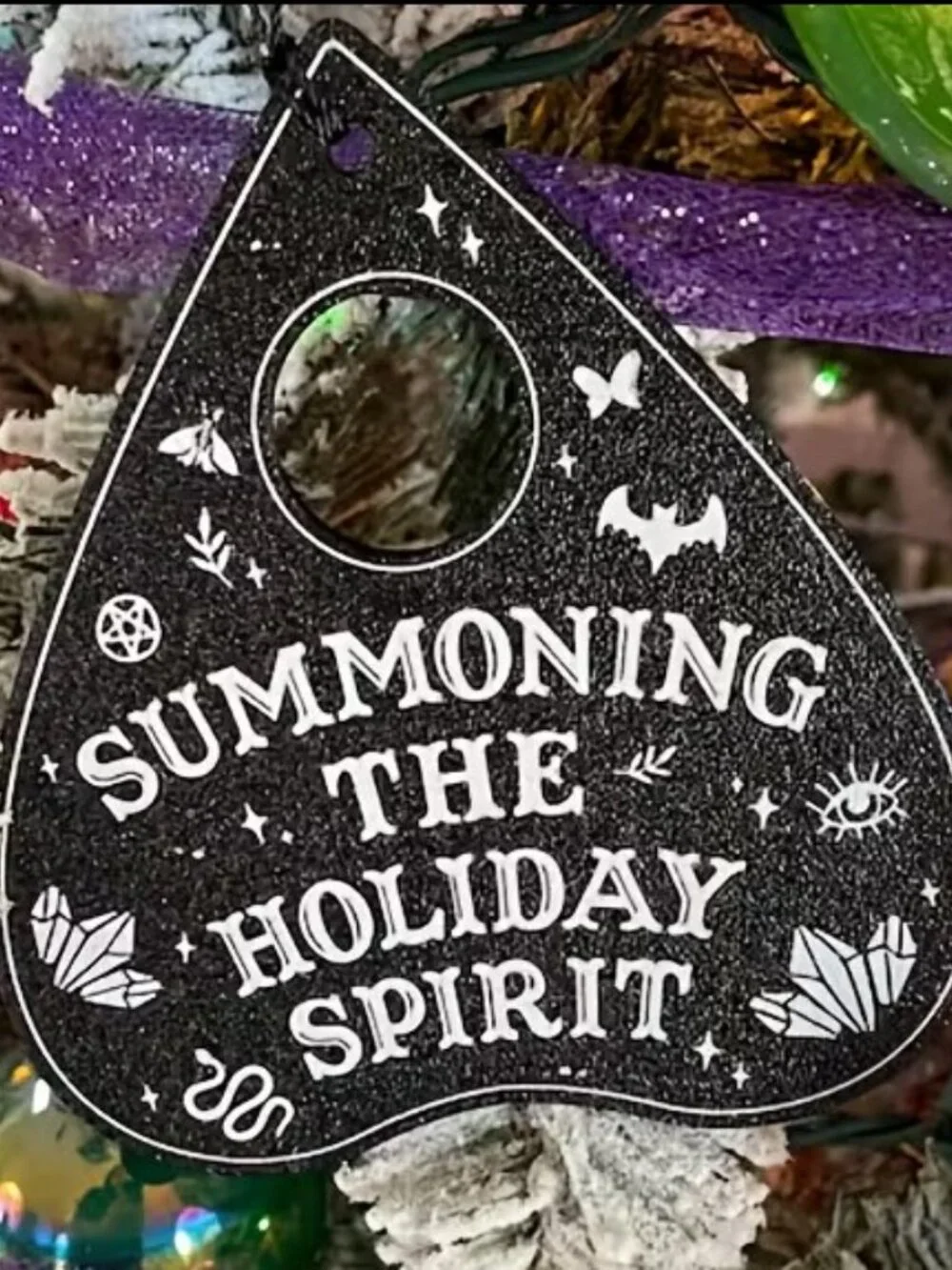Spirit Pendulum Board Decor Wood Hanging Ornament Divination Board New